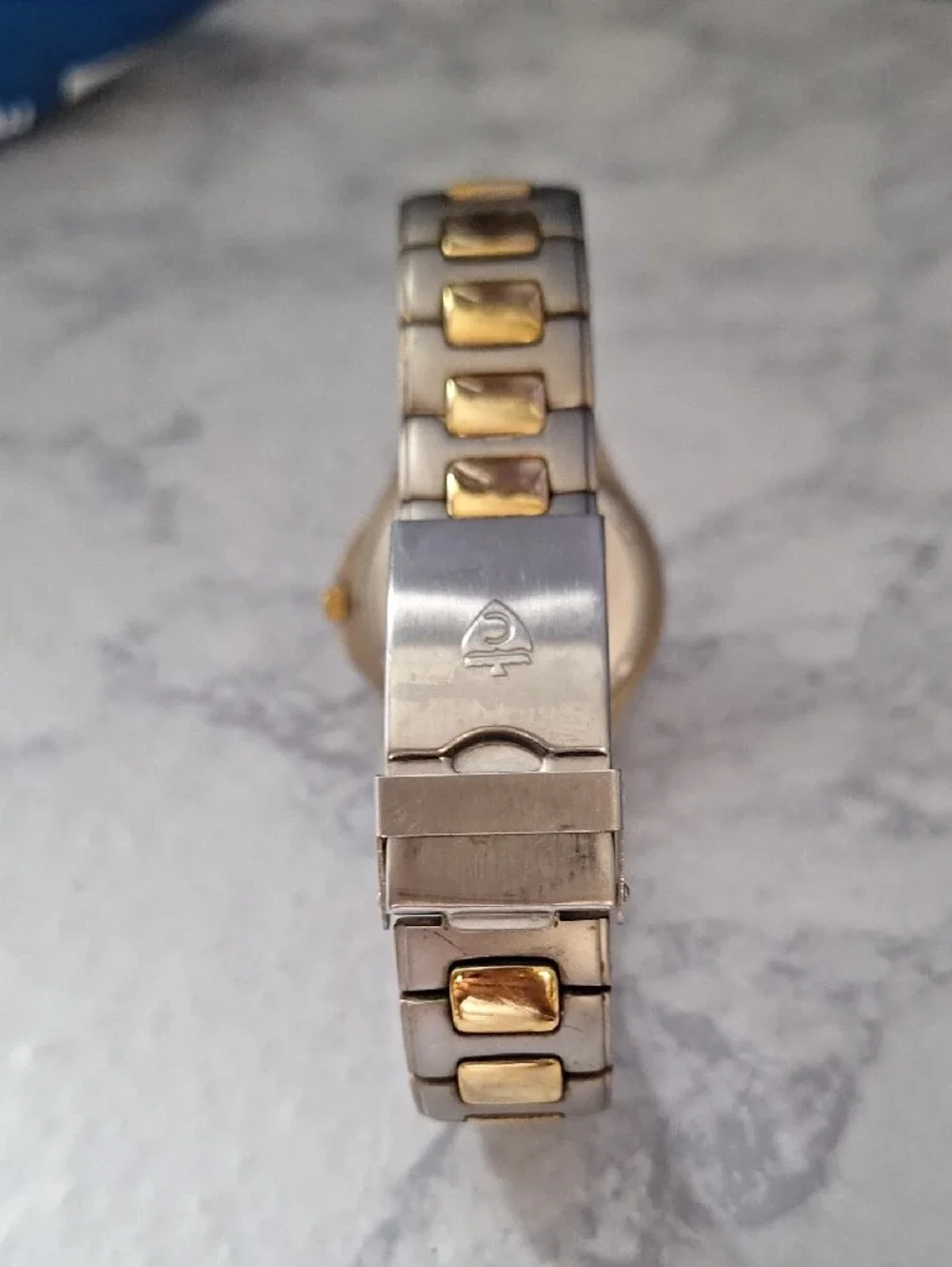 Croton Two-Tone Gold and Silver Men’s Stainless Steel Watch